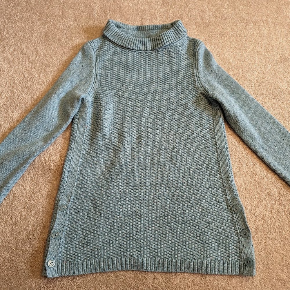 Talbot's Turtle Neck with Button Detail Sweater Size Small